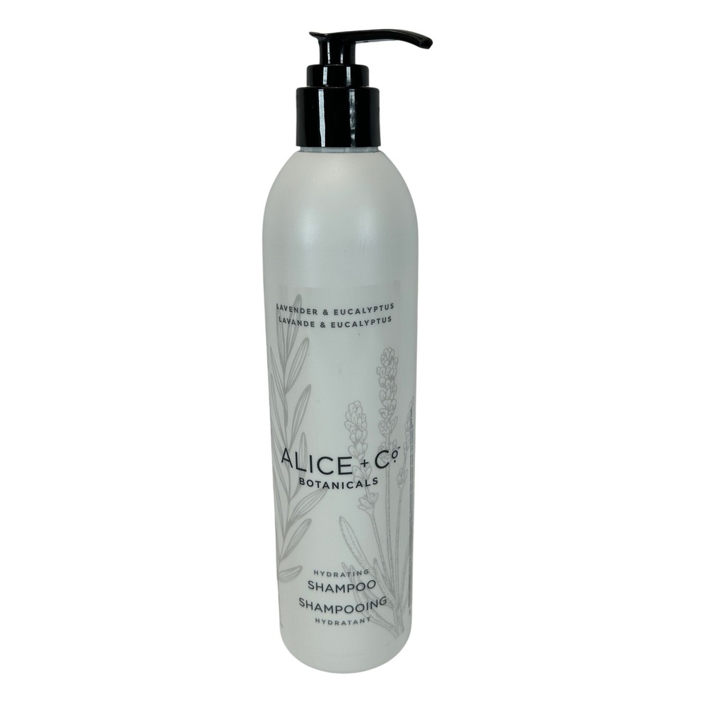 Alice + Co Botanicals Hydrating Shampoo Lavender & Eucalyptus 12oz Pump Bottle